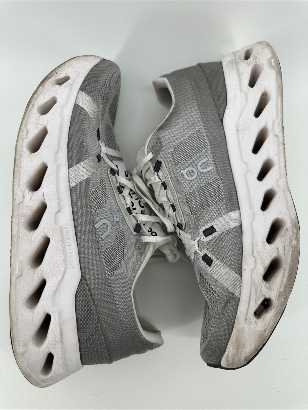 On Running Cloudnova Grey Mesh Lightweight Sneakers Men’s sz 11 - Picture 6 of 10
